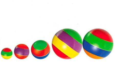 Купить Мячи резиновые (комплект из 5 мячей различного диаметра) в Торопеце 